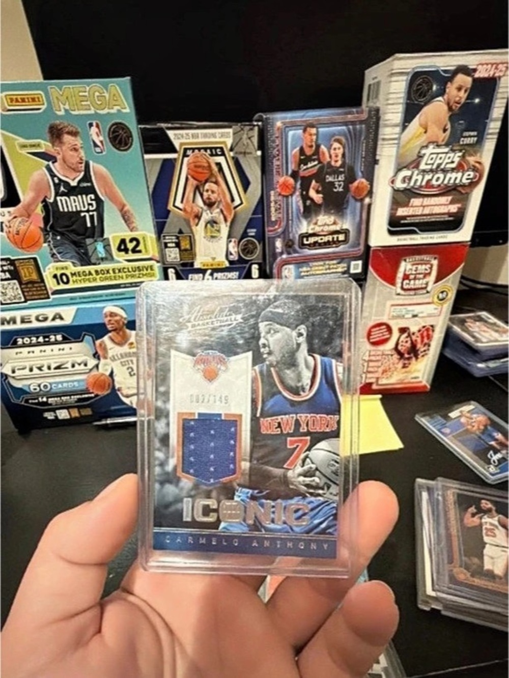 Carmelo Anthony patch card